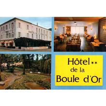 Hotel De La Boule D'Or Saint Foy La Grange French Postcard