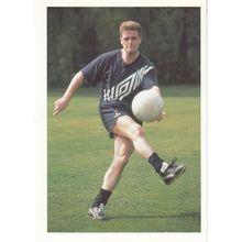 Paul Gascoigne English International World Cup Postcard