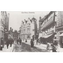The Cross Oswestry Shropshire 1980s Daily Star Postcard