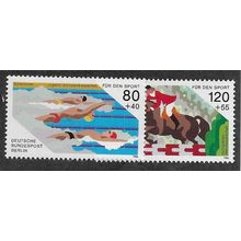 BERLIN - 1986 U/M (SET) 'OLYMPIC GAMES' (2v) (EBID66-056)