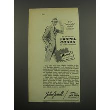 1955 John Jarrell Haspel Suit Advertisement - he naturally styled version