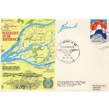 Weerzien In De Biesbosch Holland RAF Escaping Society Hand Signed FDC