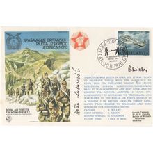 Belgrade Zagreb Flown 1978 RAF Escaping Society Rare Hand Signed FDC