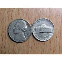 1981p USA 5 Cents Jefferson Nickel Coin