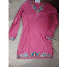 womens dress / long top beautiful decoration no tag for size see below
