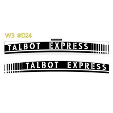 2 x Campervan Motorhome Decal Talbot Express DECAL, GRAPHIC, STICKER #D24