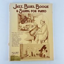 Jazz, Blues, Boogie & Swing for Piano Sheet Music Songbook Paperback