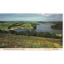 Postcard Wimbleball Reservoir Brompton Regis