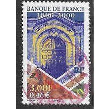 FRA 2000 3F '200TH ANN OF BANK OF FRANCE' FINE USED (EBID66-993)