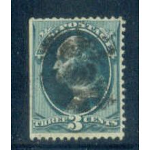 Used 158 3c George Washington Just Clears M00210