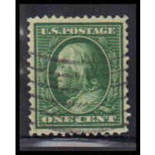 Used 331 1c Benjamin Franklin Fine K2598