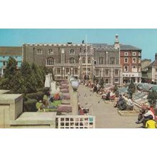 Tescos Supermarket Norwich 1970s Guildhall Norfolk Postcard