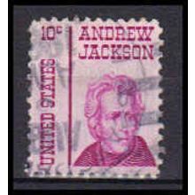 Used 1286 10c Andrew Jackson Very Fine KA6096