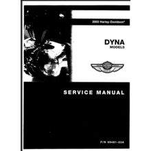 HARLEY-DAVIDSON DYNA MODELS SERVICE MANUAL 2003 MOTORCYCLE 528 PAGES IN ENGLISH