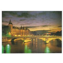 CONCIERGERIE ET LE PONT-AU-CHANGE, PARIS, FRANCE unused vintage postcard =