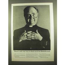 1965 British Wool Ad - There's Only One Way To Find Out