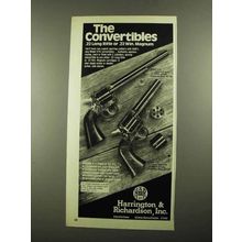 1976 Harrington & Richardson Model 676 Revolver Ad