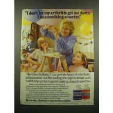 1983 Bufferin Medicine Ad - I Don't Let My Arthritis Get me Down