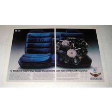 1983 Buick Car Ad - Luxury and Economy Ride Together