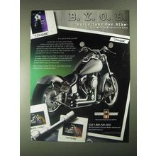 2000 Custom Chrome B.Y.O.B. Motorcycle Kit Ad