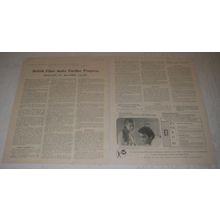 1954 J. Arthur Rank Organisation Ad - British films make further progress