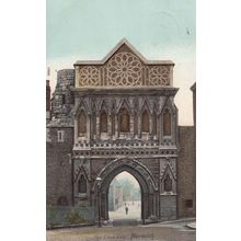 The Close Gate Norwich Old Postcard