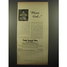 1954 Foster Parents' Plan for War Children Ad - Please God