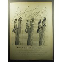 1957 Lord & Taylor Capezio Shoes Advertisement - Pastorale in three flats