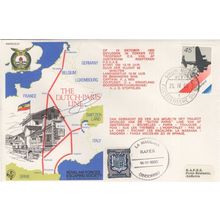Dutch Paris Line RAF Escaping Society Hand Signed 1980 Military FDC