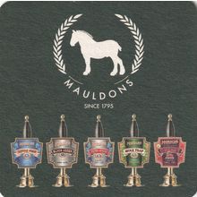 BEER MAT - MAULDENS BREWERY - VARIOUS BEERS - (Cat No 004) - (2019)