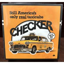 1 Oz Silver Collectible 2024 NYC Yellow Taxi Cab Checker (Sealed)