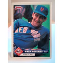 1993 Donruss Baseball Card - Wally Whitehurst #602