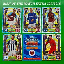 2017 2018 Match Attax Extra Man Of The Match - English Premier League 17/18
