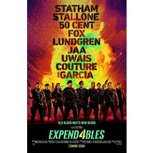 Expend4bles (2023)_2 Movie Film Poster Canvas iconic design