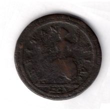 Great Britain. George I. Halfpenny 1723. dy12554