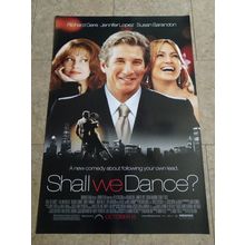 Shall We Dance? - Movie Poster - with Richard Gere, Jennifer Lopez & Susan Saran