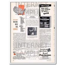 CHASE BAG COMPANY 1948 nation-wide service 100 years old vintage ad