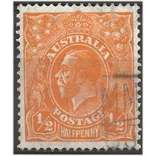 Australia 1933 SG124 1/2d Orange Fine Used .. ..