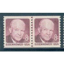 1402 8c Dwight Eisenhower Almost Very Fine MNH CLP R0206