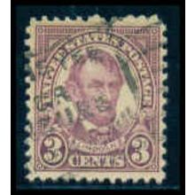Used 635 3c Abraham Lincoln Just Clears M09910