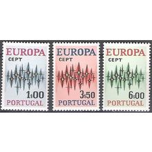 Portugal 1972 Michel 1166 - 1168 Neuf ** Cote (2008) 30.50 € Europa CEPT Etoiles