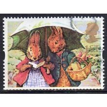 GB 1993 Greetings - Gift Giving - Peter Rabbit and Mrs Rabbit 1st used