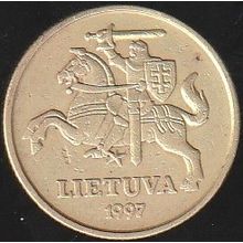 1997 Lithuania 20 Centu Coin