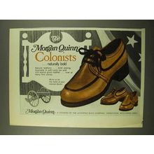 1975 Morgan Quinn Colonists Shoes Ad - Naturally Bold