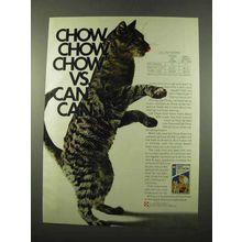 1975 Purina Cat Chow Ad - Chow Chow Chow