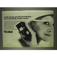1977 Rollei A110 Camera Ad - Simply Beautiful