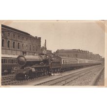 Down South Wales Express Near Kensal Green Station Antique Postcard