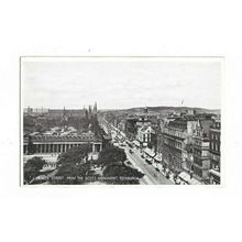 Princes Street From The Scott Monument, Edinburgh, Postcard.