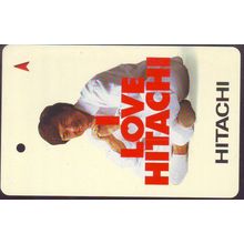 Hitachi~I Love Hitachi S'pore TransitLink Train/Bus Card