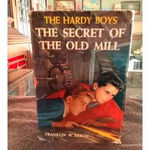 Old Vintage Childrens Book The Secret Of The Old Mill W/Dustjacket 1927